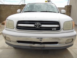 2001 TOYOTA TUNDRA XTRA CAB LIMITED WHITE 4.7 AT 2WD Z20062